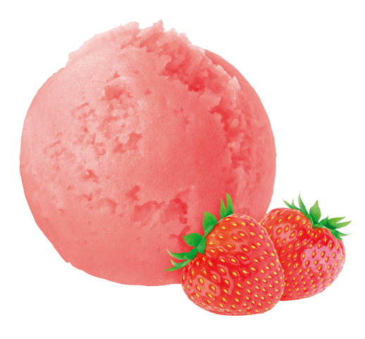sorbet de morango